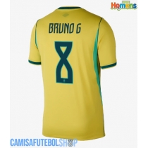 Camisa de time de futebol Brasil Bruno Guimaraes #8 Replicas 1º Equipamento Mundo 2026 Manga Curta
